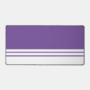 Élégante Gras Violet Blanc Bleu Bout Bout De Cours