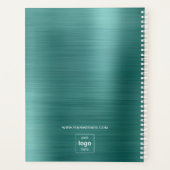 Elegante Green Business Logo 2024 Planner (Achterkant)
