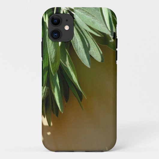 Elegante groene botanische bladeren Fresh-cut krui Case-Mate iPhone Case (Achterkant)