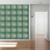 Elegante groene gradiënt keramische Tegel Tegeltje