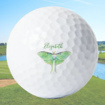 Elegante groene Luna Moth gepersonaliseerde dames