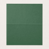Elegante Groene Ombre Marmeren Trouwtafel Kaarten (Binnenkant ongevouwen)
