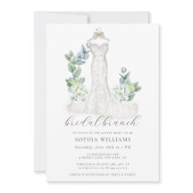 Elegante Groene Trouwjurk Bruids Brunch