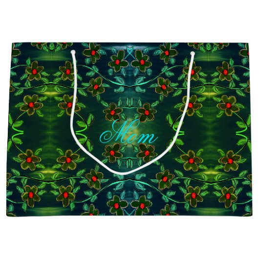 Elegante grote geschenkzak voor mama groot cadeauzakje (Voorkant)