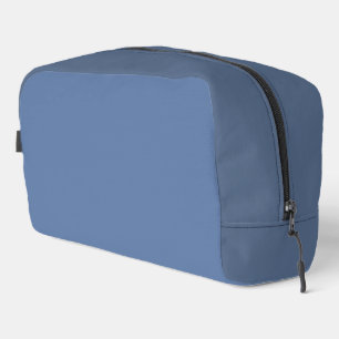 Elegante Gunmetal Blauwe Toilettas Murugi Bags Toilettasje
