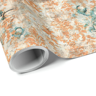 Elegante Halloween Toile Cadeaupapier