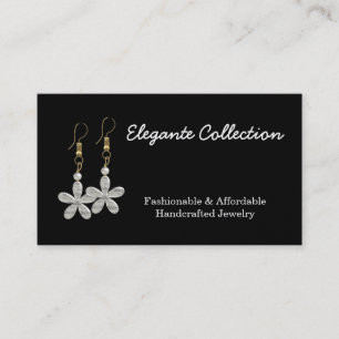 elegante handgemaakte Visitekaartjes voor juwelen