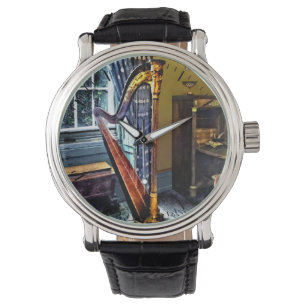 Elegante Harp Horloge