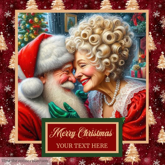 Elegante heer en mevrouw Claus badhanddoek Bad Handdoek