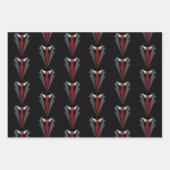 Elegante heer inpakpapier vel (Voorkant)