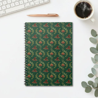 Elegante Hekserige Whimsigoth Halloween Notitieboek