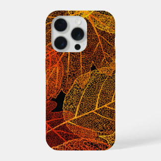 Elegante Herfstbladeren iPhone 15 Pro Hoesje
