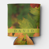 Elegante herfstbladeren Koelbox Blikjeskoeler (Voorkant)