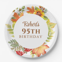 Elegante herfstbloem 95e verjaardag