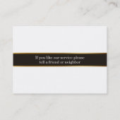 Elegante het Remodelleren Visitekaartjes (Achterkant)