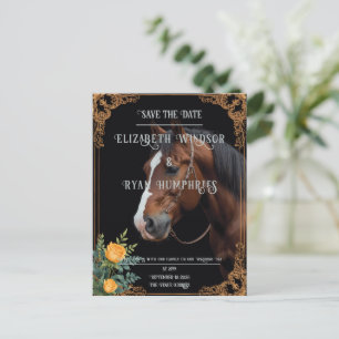 Elegante hippische Romance Briefkaart