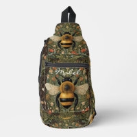 Elegante hommel botanische bloemkunst