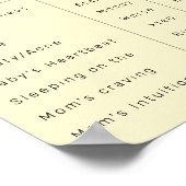 Elegante honing bij oude vrouwen verhalen bord poster (Hoek)