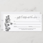 Elegante  Honingbij Queen Gift Certificaat (Achterkant)