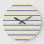 Élégante Horloge à rayures (Recto)