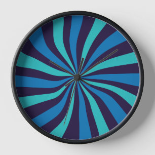 Élégante horloge murale moderne - Heure décorative