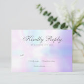 Elegante Huidige Parel RSVP (Staand voorkant)