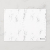 Elegante huwelijksessentials | Zomer en het hele j Briefkaart (Achterkant)