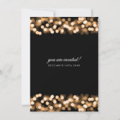 Elegante Huwelijksgelofte Vernieuwing Goud Hollywo Kaart (Achterkant)