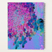 Élégante Hydrangea Limelight Bleu foncé et Magenta (Dos)
