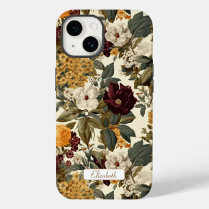 Elegante Hydrangeas Flowers Case-Mate iPhone 14 Hoesje