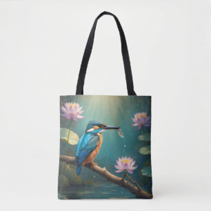Elegante ijsvogel draagtas