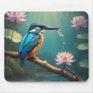 Elegante ijsvogel muismat