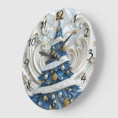 Elegante Indiaanse kerstboomkunst Grote Klok (Hoek)