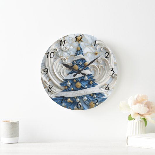 Elegante Indiaanse kerstboomkunst Grote Klok (Huis)