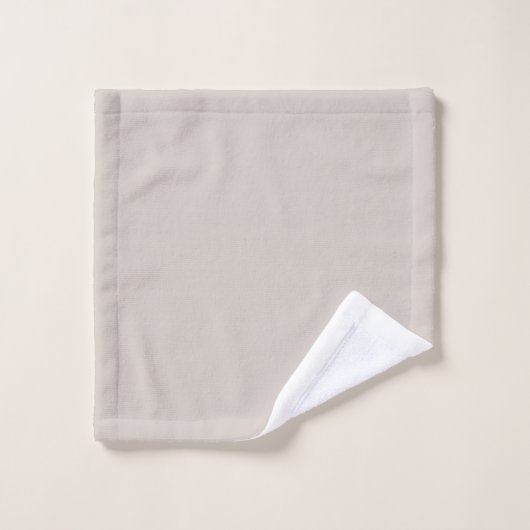 Elegante initialen modern stijlvol design Kleur Br Bad Handdoek (Wasdoekje)