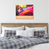 Elegante Inspirerend uitgestrekte canvasprint Canvas Afdruk (Insitu (Slaapkamer))