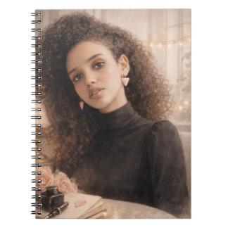 Elegante - Inspirerende Schoonheidsspiraal Fotoblo Notitieboek