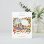 Elégante invitation à dîner à Florence Italie (Debout devant)