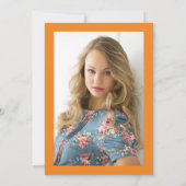 Élégante invitation à la cérémonie de remise des d (Dos)