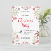 Élégante invitation à la fête de Noël (Debout devant)