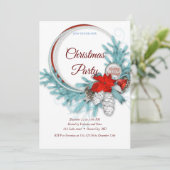 Élégante invitation à Noël doux (Debout devant)