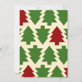 Élégante invitation à Noël doux (Dos)