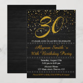 Elégante invitation d'anniversaire Adulte femme in (Devant / Derrière)