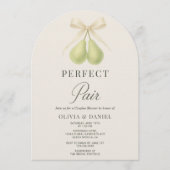 Élégante Invitation de Fête de Couple Parfaite (Devant)