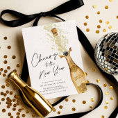 Élégante invitation de fête du Nouvel An