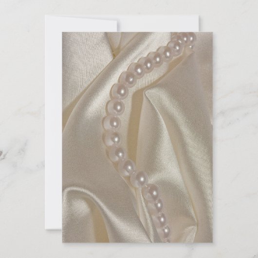 ÉLÉGANTE INVITATION DE MARIAGE (Dos)