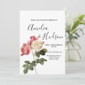 Elégante invitation de mariage (Debout devant)