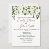 Elégante invitation de mariage (Devant)