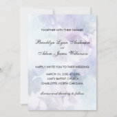 Elégante invitation de mariage de Pâques (Devant)