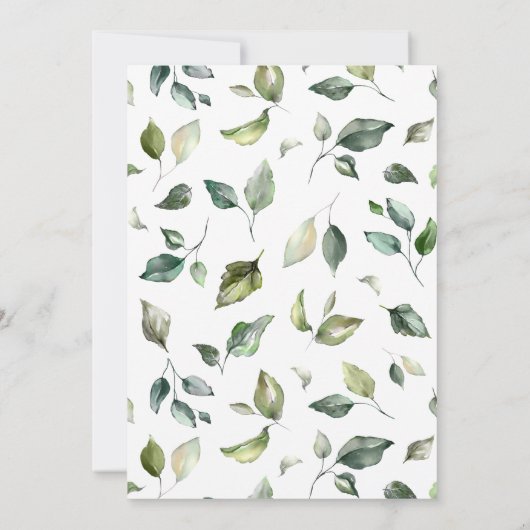 Elégante invitation de mariage. Invitation (Dos)